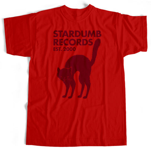 Stardumb Records - Red Cat (Red T-Shirt)